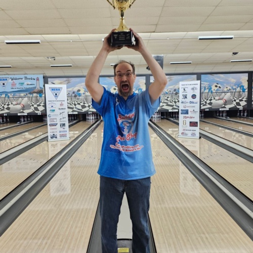 Bill Webb Wins title # 21 at the Ideal Bowling Concepts Single Open & the Winner of the 2023 Paul Forry Cup Challenge