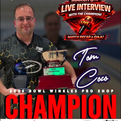 Live Interview with Champion - Tom Coco