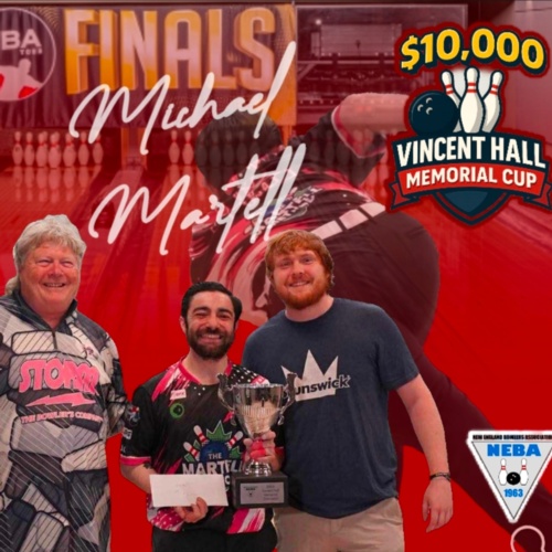 Martell Wins Vincent Hall Memorial Cup